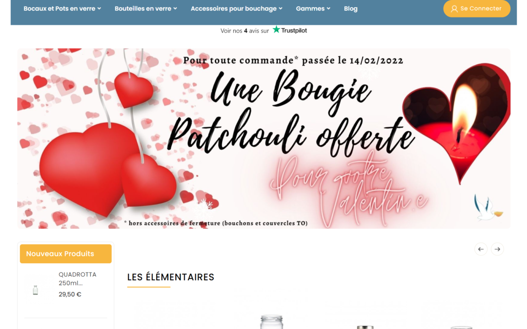 Création du site de eCommerce Empelis