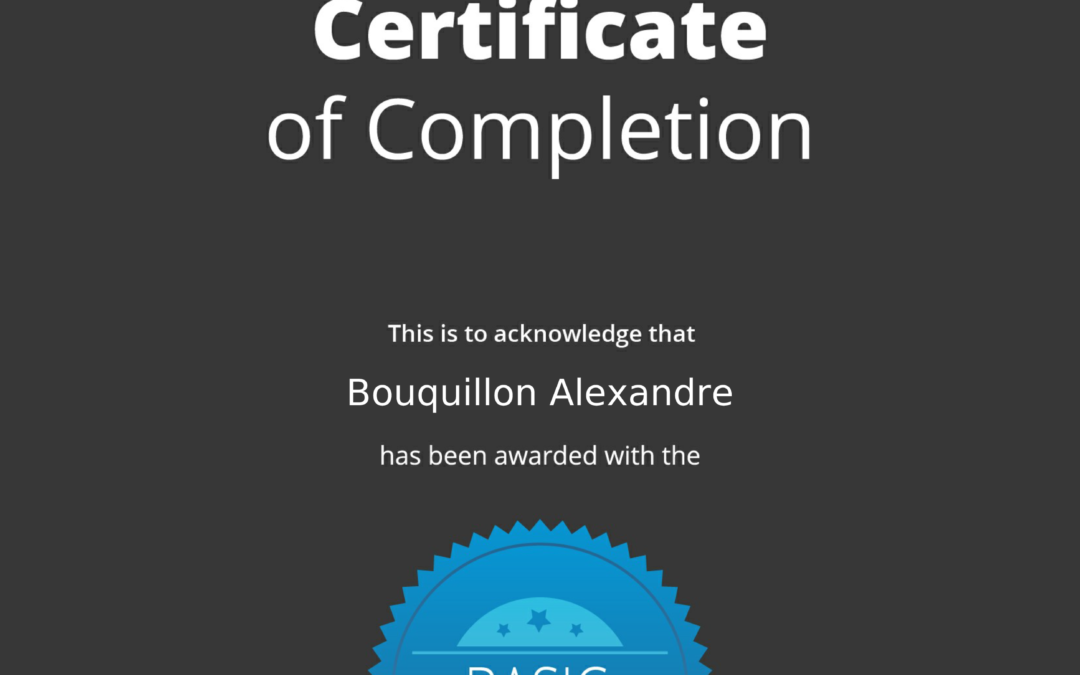 Certification 3CX Basic