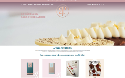 Refonte du site Anissa Patisserie